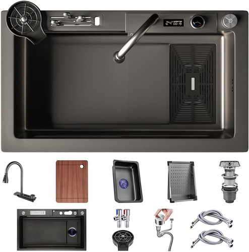 75x45cm lavandino cucina con - cucina,