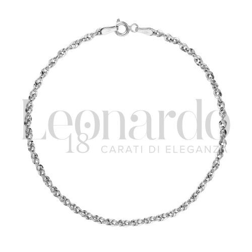 Bracciale maglia iride oro - bracciale,