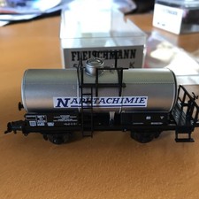 FLEISCHMANN HO 5420 F2 : WAGON CITERNE SNCF NAPHTACHIMIE NEUF EN BOÎTE