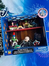 2025 Disney Parks Pixar Toy Story Sid’s Room Figure Set 8 Figure Buzz Nuovo