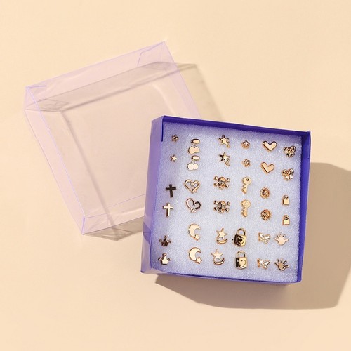 Set paia orecchini fiore - set, 18