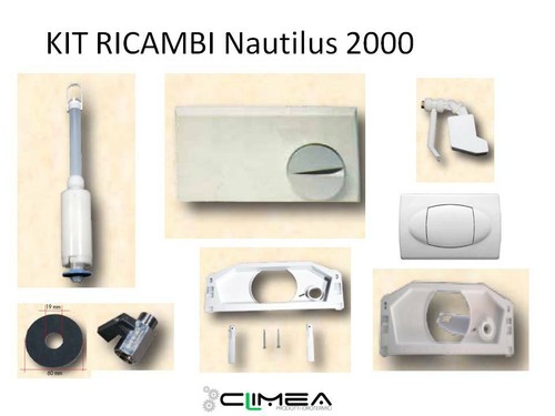 Kit ricambi cassetta - ricambi, wc