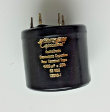 NOS Jensen 4700uF 63V 4 pin condensatori filtro grado audio 12016-1