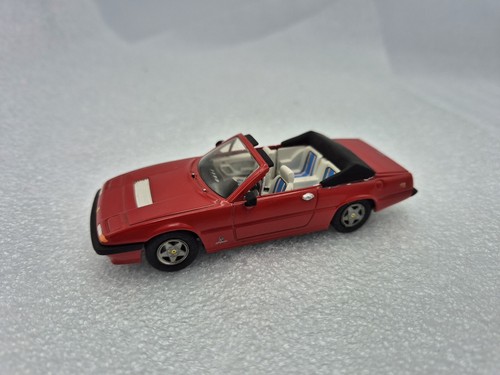 Ferrari 400 cabriolet rouge - cabriolet,