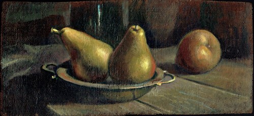 Dipinto olio tela natura - su,