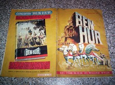 ALBUM BEN HUR ED.LAMPO 1960 Q.COMPLETO (-39 FIGURINE) BUONO NO PANINI EDIS MIRA