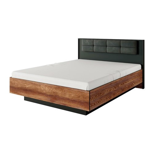 Letto contenitore con testiera