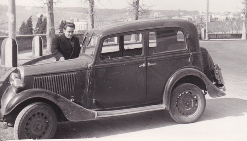 Foto napoli 1952 - auto, fiat