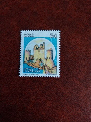 Italia 1991 castello calascio - 1991,