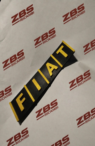 Sigla scritta fiat posteriore - scritta,