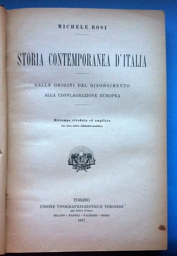 Rosi storia contemporanea - m.,