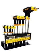 SET 10 CHIAVI TORX MANICO