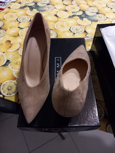 Scarpe vera pelle - , beige