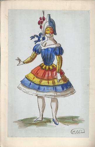 Maschere carnevale figura - maschere, _