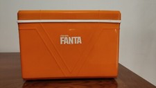 Box frigo promozionale pubblicitario Fanta vintage anni’70 plastic arancione-22N