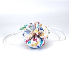 10X Fazzoletto Sacchetto tondo portacofetti design CARAMELLA bomboniera 16JD