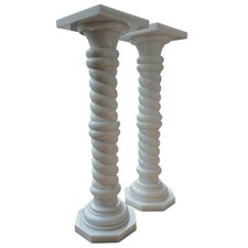 Coppia di Colonne in Marmo