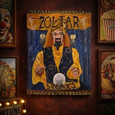 Quadro indovino Zoltar 16x20