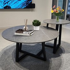 Set 2 tavolini rotondi