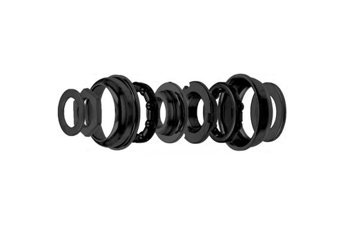 Set gabbie bmx nero bici - gabbie,