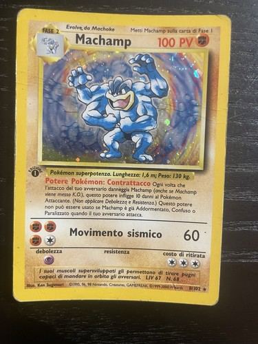 Machamp 102 holo - machamp,