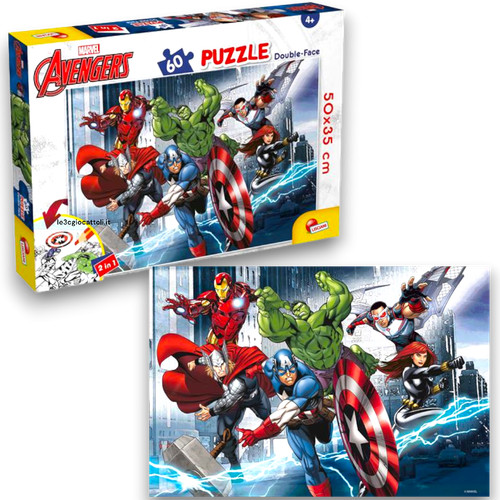 Puzzle marvel avengers - 60, pz