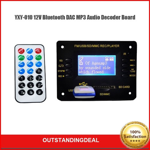 Yxy 010 12v - mp3, scheda