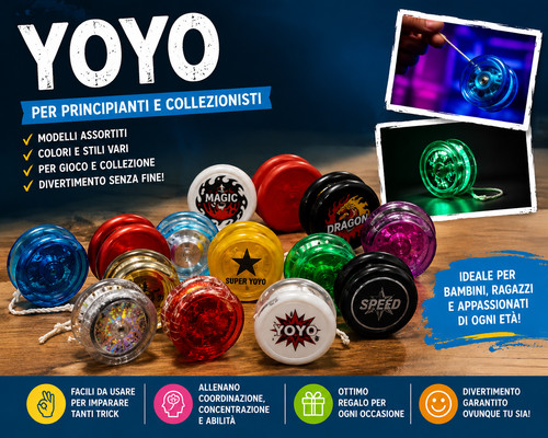 Giocattolo yoyo vari - yoyo,