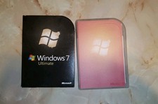 Microsoft Windows 7 Ultimate DVD 32 bit e 64 bit MS WIN completo di scatola al dettaglio vers.
