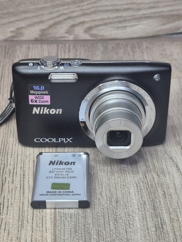 Nikon coolpix s2700 black - nikon,
