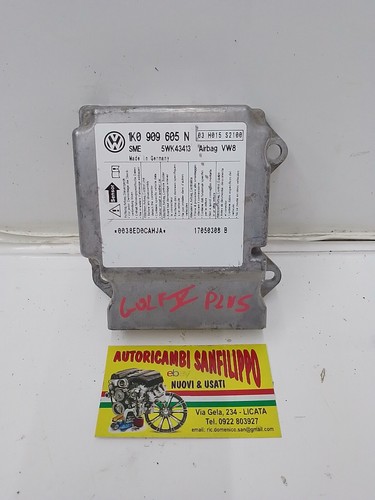 1k0909605n centralina airbag - 1k0909605n,