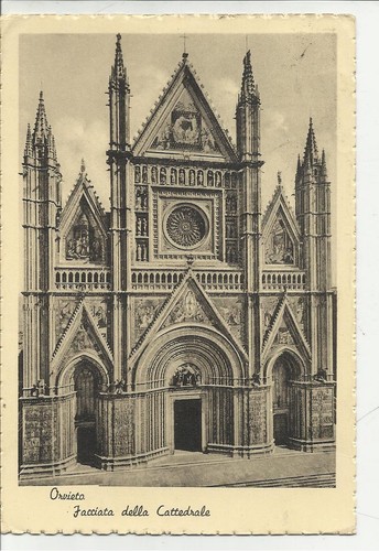 Orvieto facciata della - orvieto,