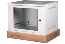 ARMADIO RACK 19" A MURO 12U 19" (L) 542 MM (P) 400 MM COLORE GRIGIO DISASSEMBLAT