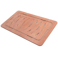 Pedana doccia in legno marino
