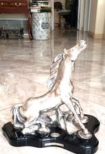  SCULTURA CAVALLO 16" LUNGA