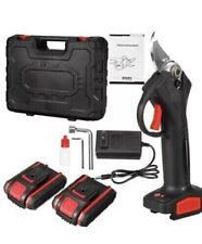 FORBICE DA POTATURA CON 2 BATTERIE CESOIA GIARDINO 48V 3.0AH TAGLIO 28MM+VALIGIA