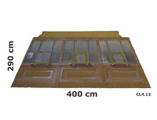 GRANDE SCENOGRAFIA TEATRALE ANTICA DIPINTA A MANO FONDALE DI SCENA CL4.12