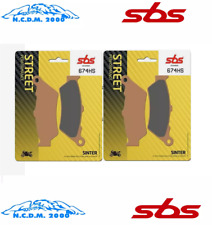 SBS 674HS PASTIGLIE FRENO