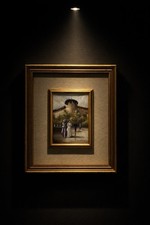 Olio su tavoletta Firmato