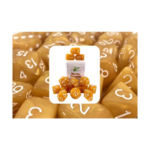 R4i dadi poly set marmo - set,