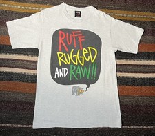 Stussy Rare Vintage T-shirt Summer Men Skateboard Culture  Grigio taglia S