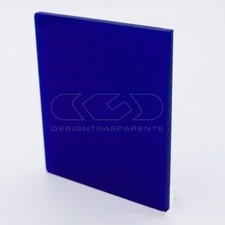 Lastra plexiglass blu notte pieno su misura spessore 3 mm