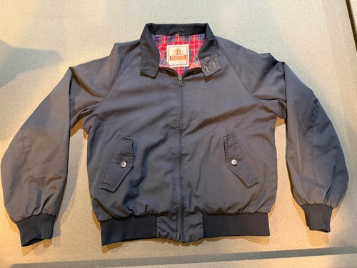 Giacca harrington nera vintage - giacca,