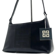 GIVENCHY 4G Logo Navy Pelle