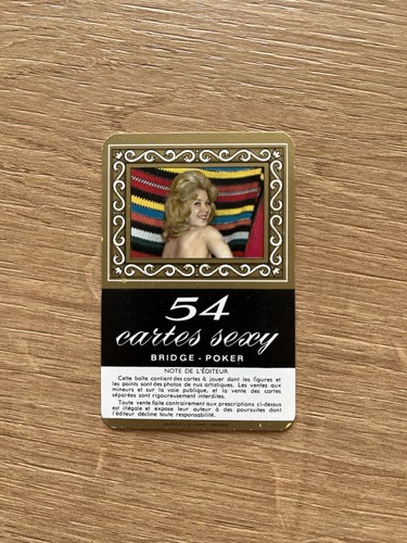 Carte gioco sexy 54 - gioco,
