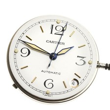 Orologio Cartier Pasha Uomo Automatico 28mm Quadrante Bianco Data Usato