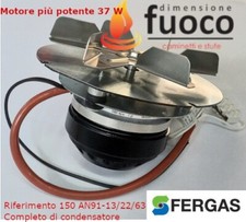 ESTRATTORE ASPIRATORE FUMI COMPATIBILE EBM R2E150-AN91-13 EXTRAFLAME CLAM  6000T