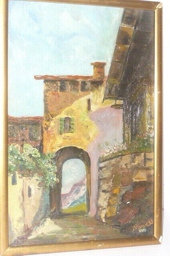 Vecchio dipinto olio - a, quadro