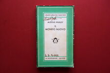 Aldous Huxley il Mondo Nuovo Mondadori 1933 1°Ed. Autografo Jamar 14 Piero Gigli
