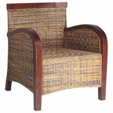 Poltrona Rattan Naturale